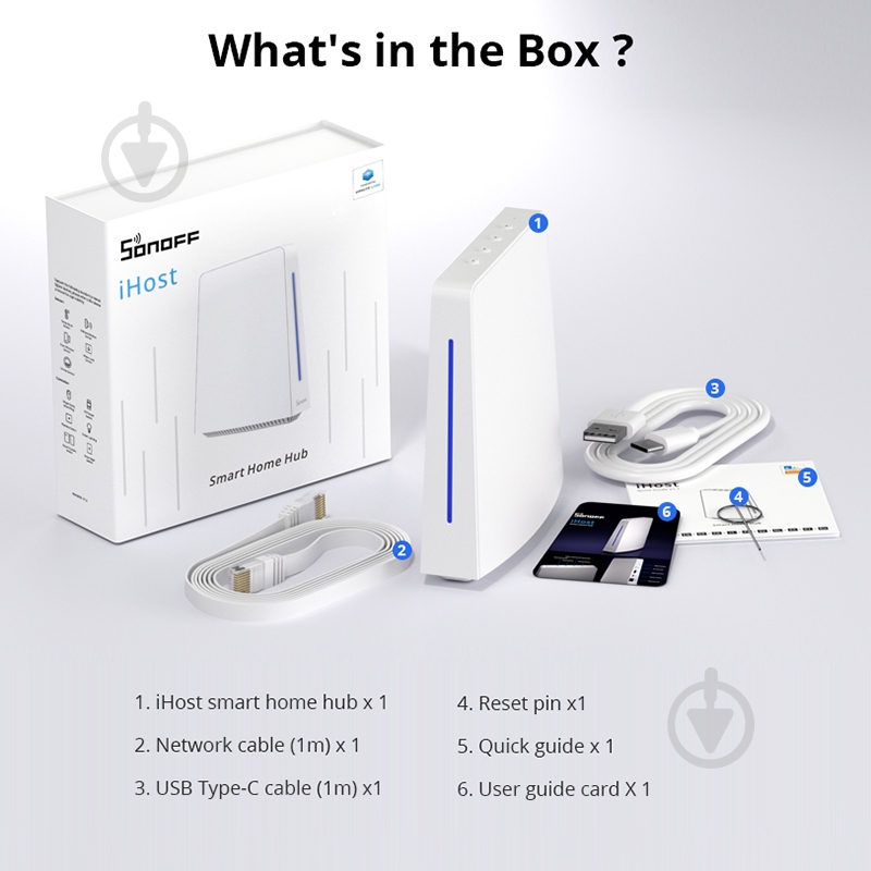 Централь интеллектуальная Sonoff IHOST-4G белый - фото 6