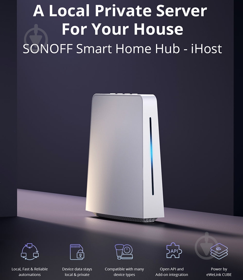 Централь интеллектуальная Sonoff IHOST-4G белый - фото 12
