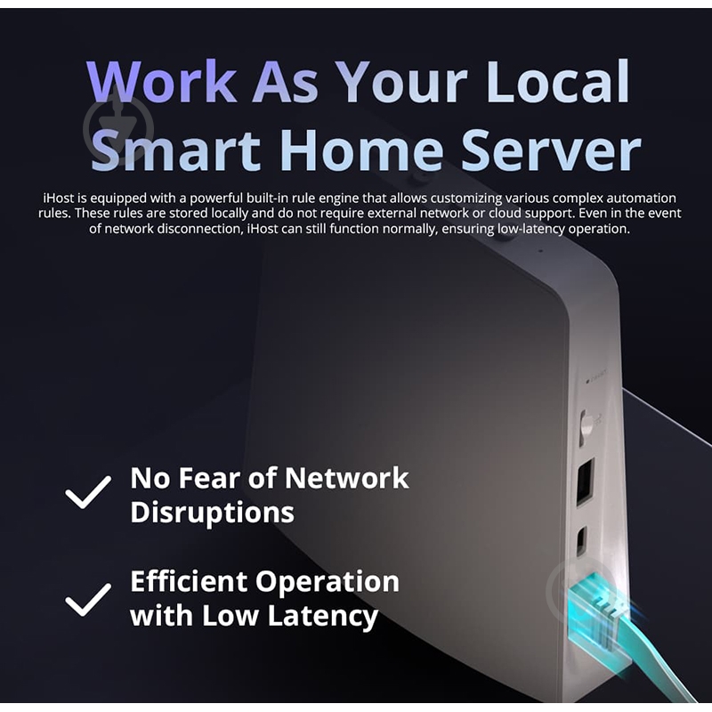 Централь интеллектуальная Sonoff IHOST-4G белый - фото 11