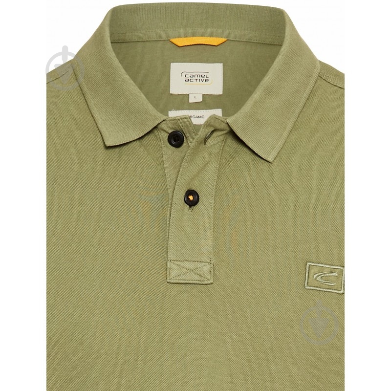Поло Camel Active 1/2 Arm 409920-5P00-34 р.L хаки - фото 3