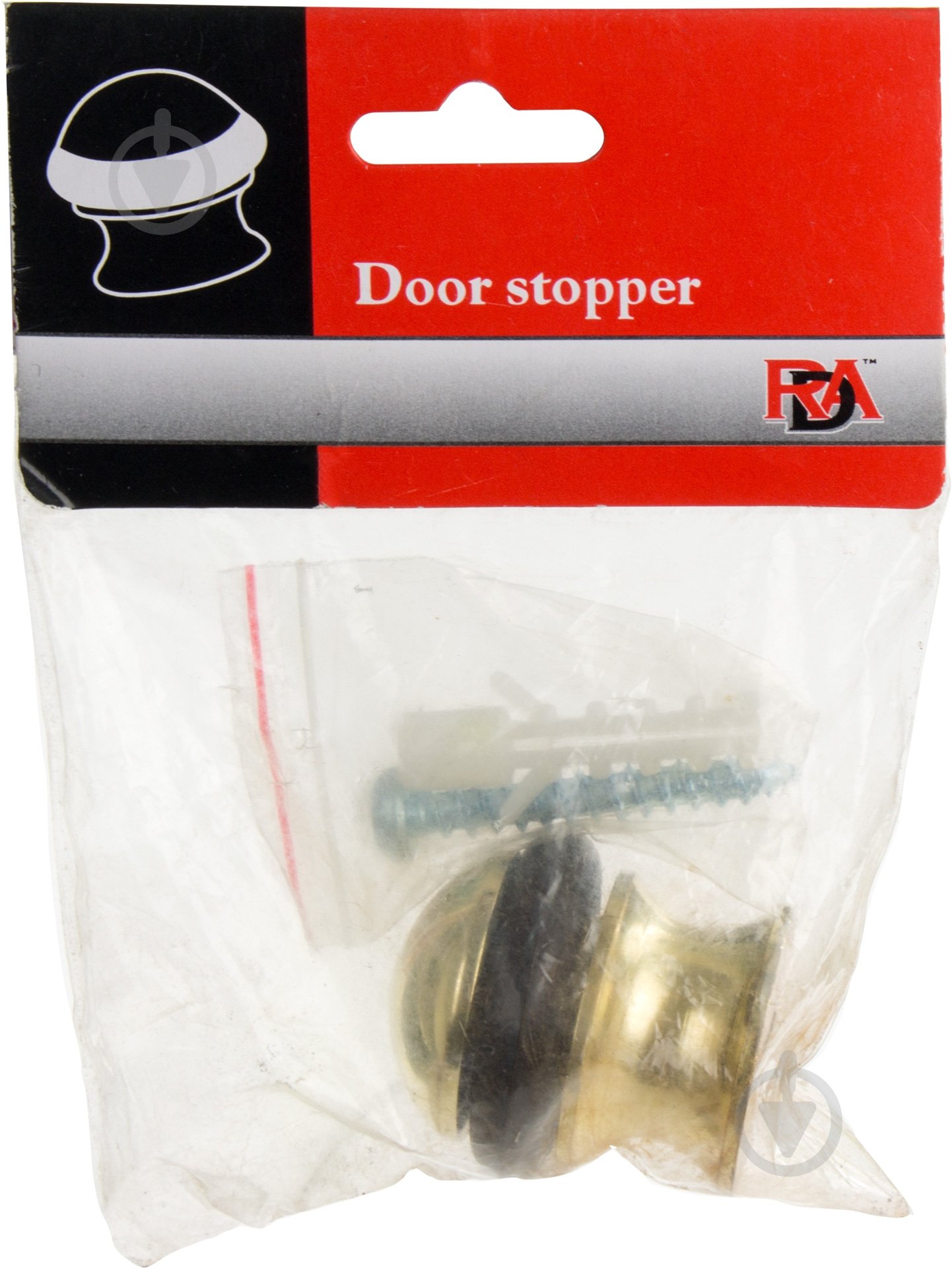 Стопор дверной RDA DS019 полированная латунь - фото 4