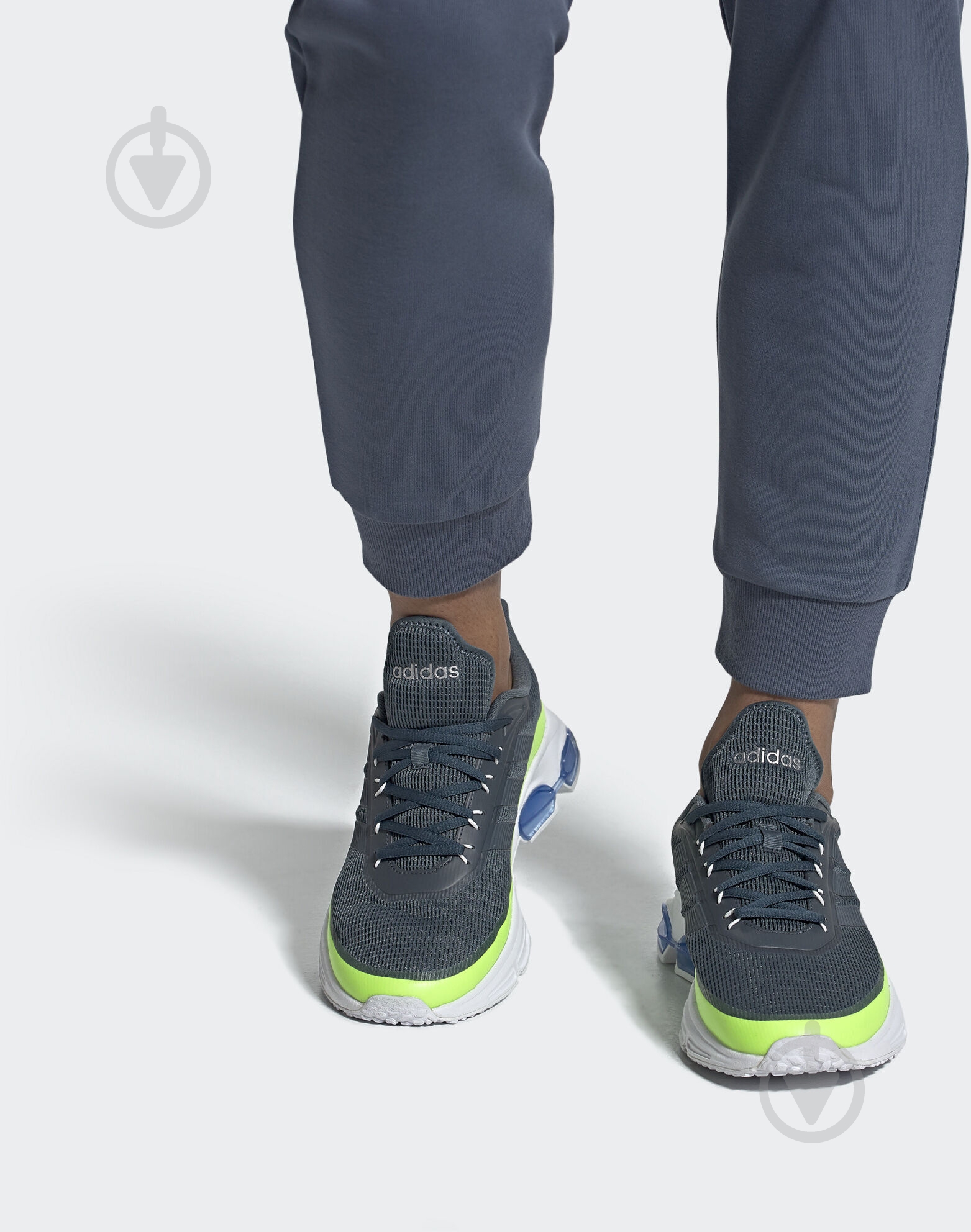 Кроссовки мужские демисезонные Adidas QUADCUBE EH2537 р.44 2/3 синие - фото 10