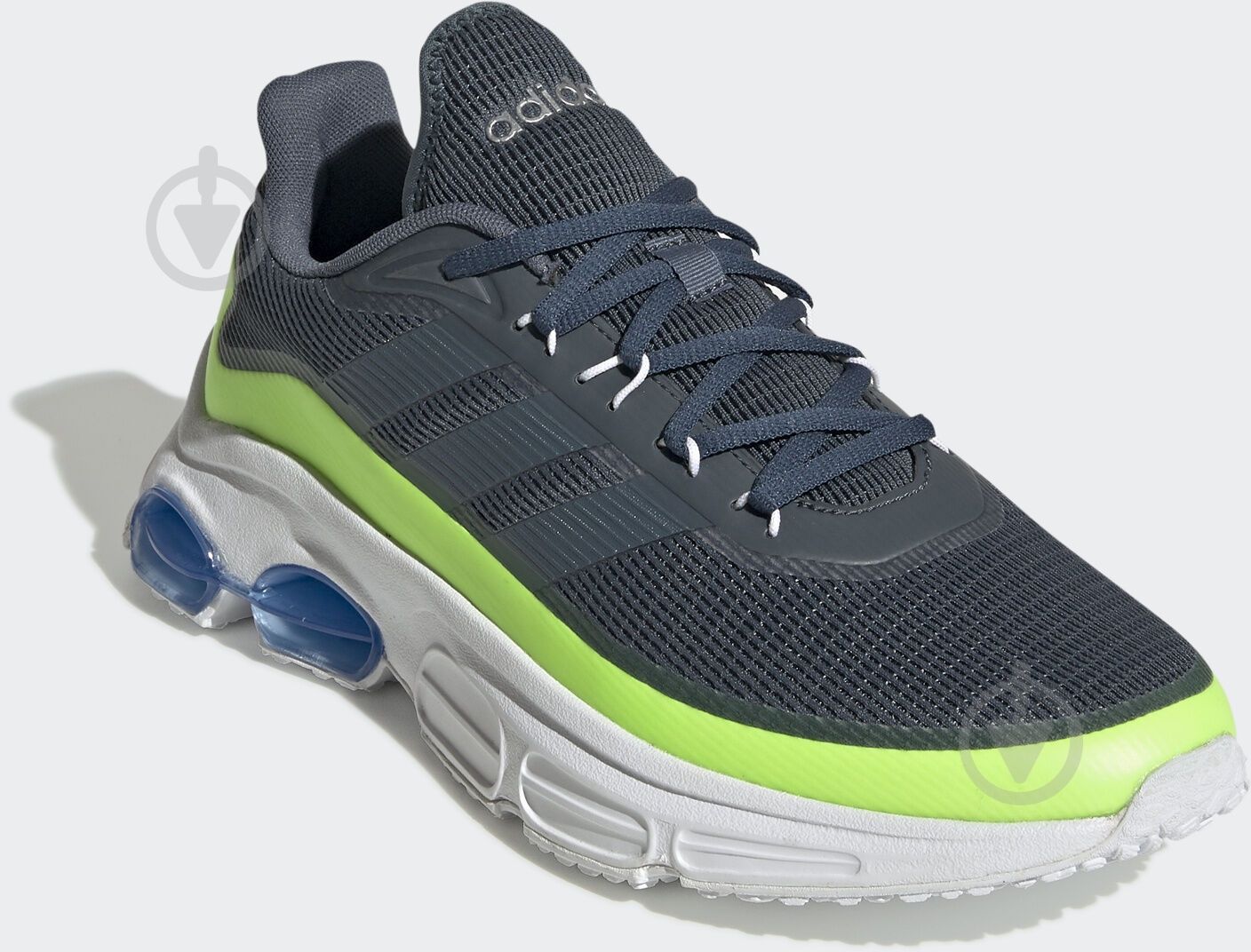 Кроссовки мужские демисезонные Adidas QUADCUBE EH2537 р.44 2/3 синие - фото 4