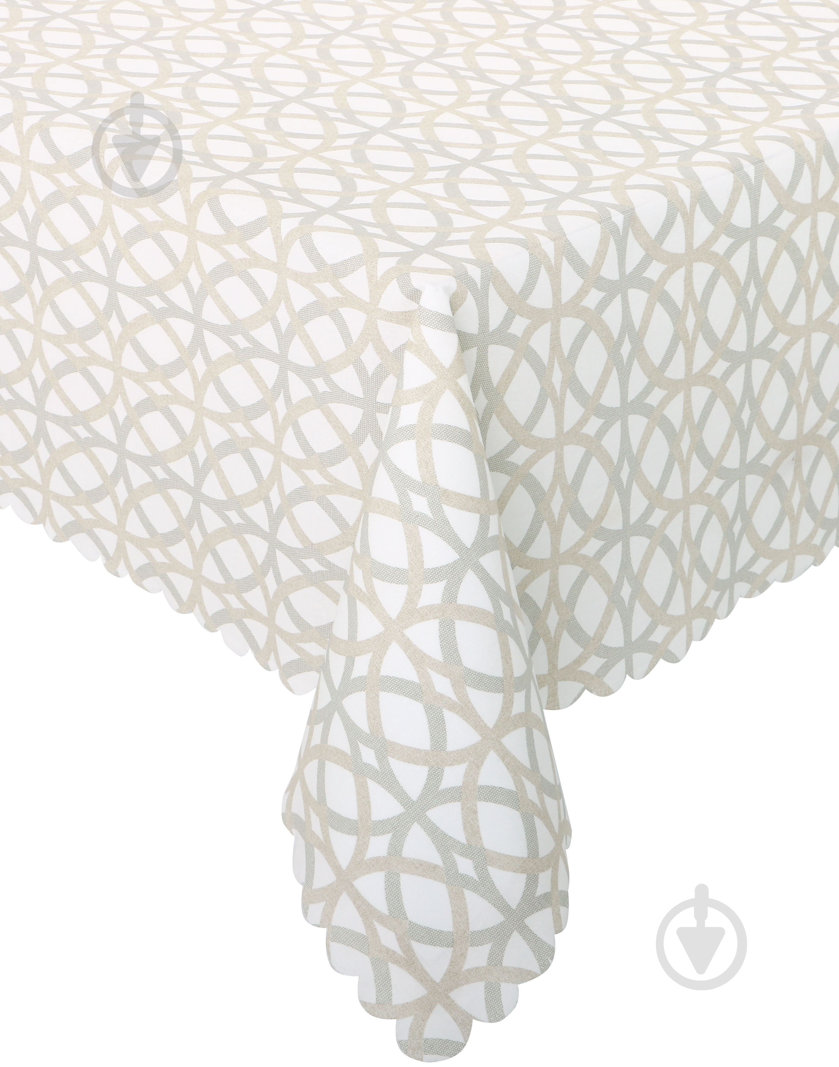 Скатерть Simfoni Лофт 140x220 см белый с бежевым Прованс - фото 1 Скатерть Simfoni Лофт 140x220 см белый с бежевым Прованс - фото 1