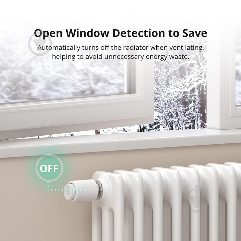Контроллер умного дома Sonoff Zigbee TRVZB белый - фото 9 Контроллер умного дома Sonoff Zigbee TRVZB белый - фото 9