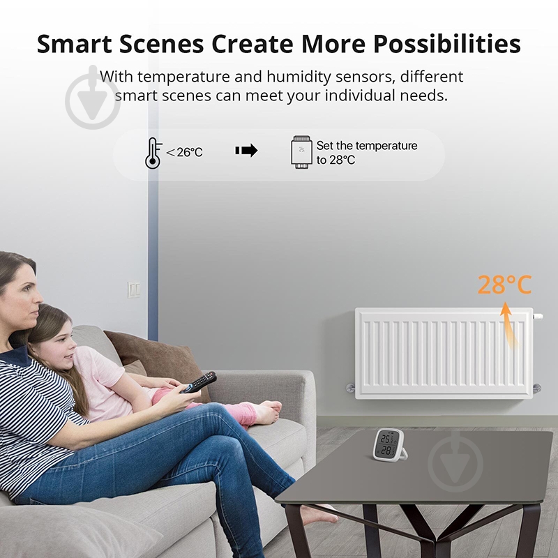 Контроллер умного дома Sonoff Zigbee TRVZB белый - фото 5 Контроллер умного дома Sonoff Zigbee TRVZB белый - фото 5