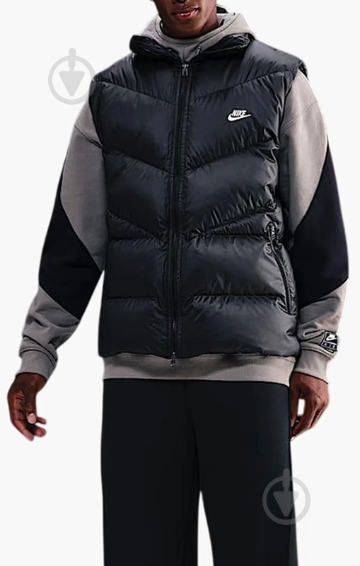 Жилет Nike HV1480-010 р.M черный - фото 1