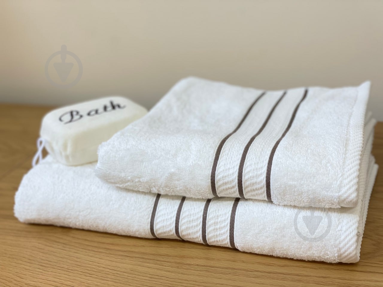 Полотенце Elegance 50x90 см белый/серый Bumbacel - фото 5 Полотенце Elegance 50x90 см белый/серый Bumbacel - фото 5