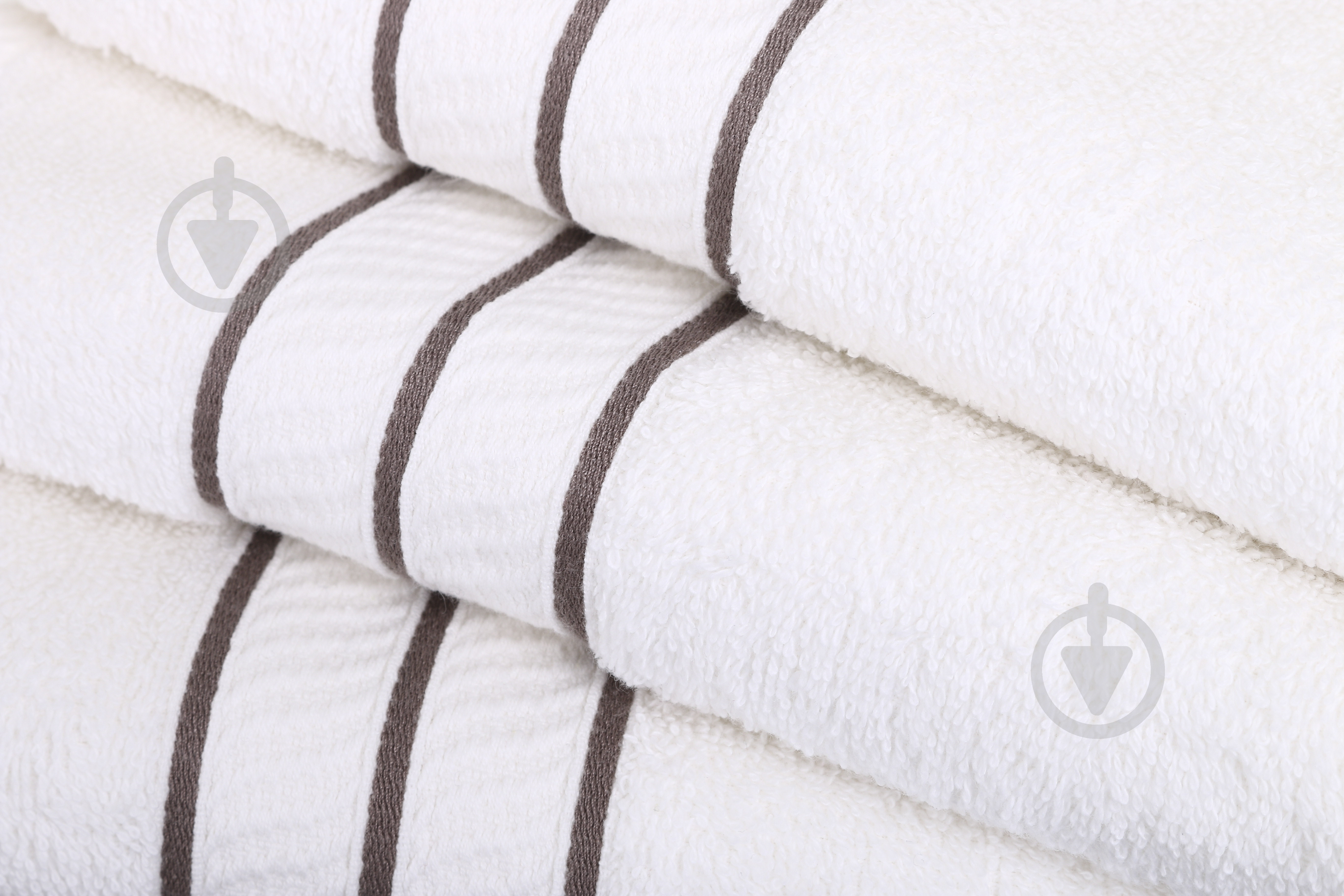 Полотенце Elegance 50x90 см белый/серый Bumbacel - фото 2 Полотенце Elegance 50x90 см белый/серый Bumbacel - фото 2