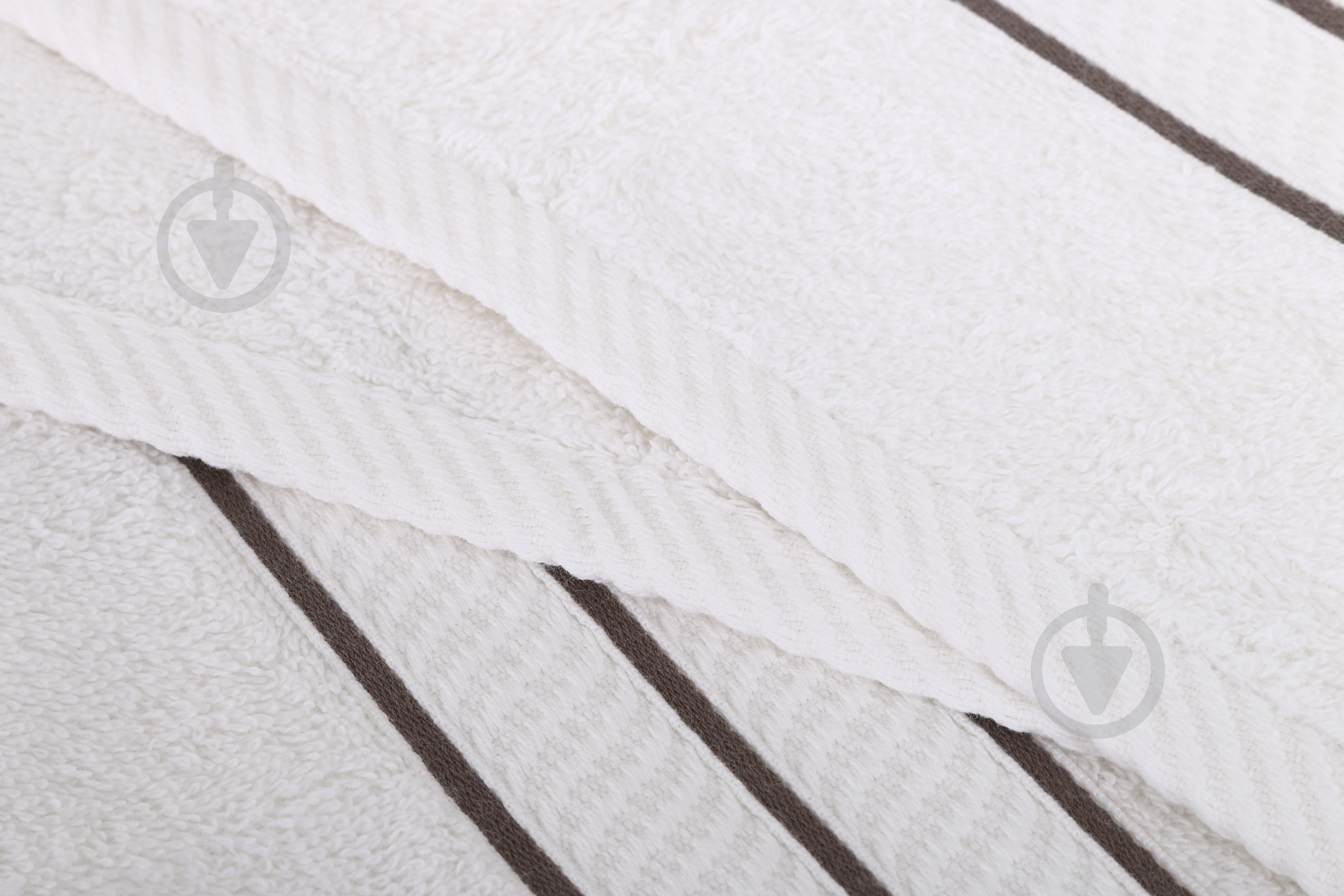 Полотенце Elegance 50x90 см белый/серый Bumbacel - фото 3 Полотенце Elegance 50x90 см белый/серый Bumbacel - фото 3