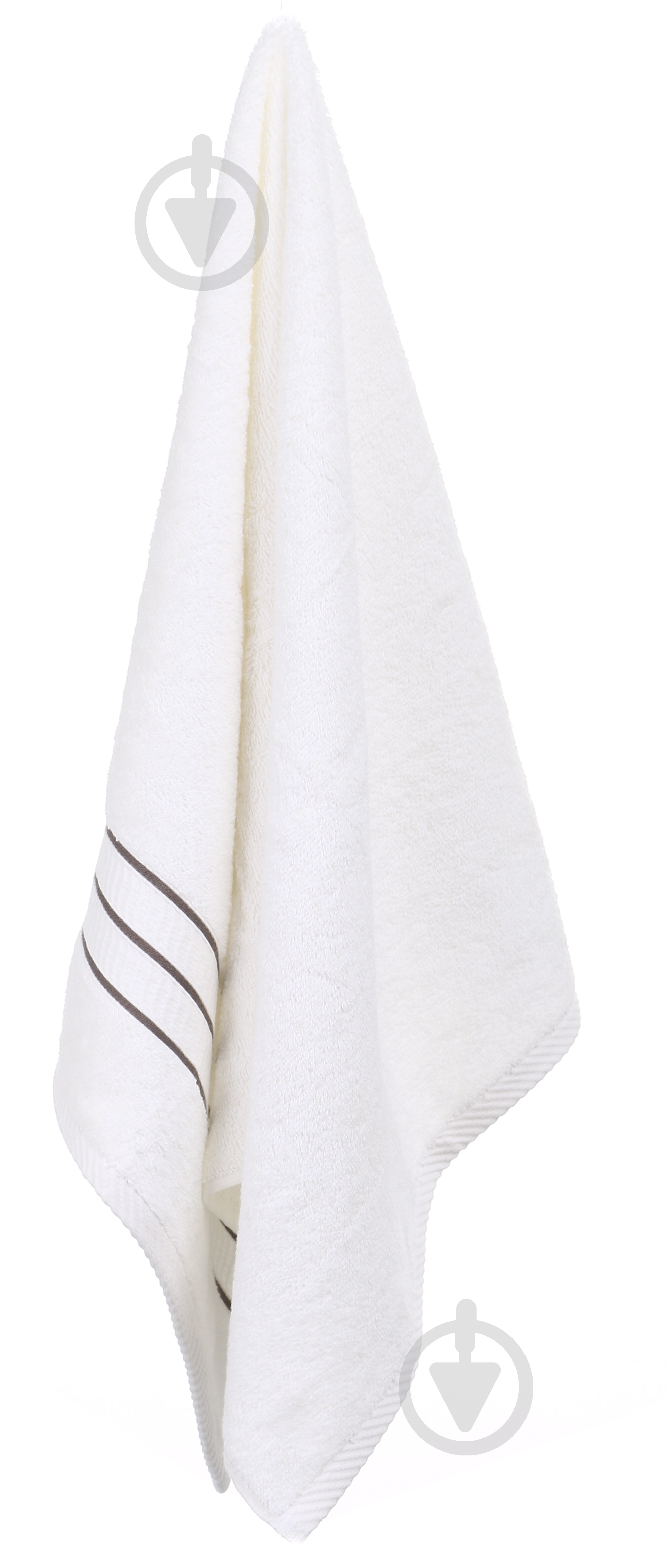 Полотенце Elegance 50x90 см белый/серый Bumbacel - фото 4 Полотенце Elegance 50x90 см белый/серый Bumbacel - фото 4