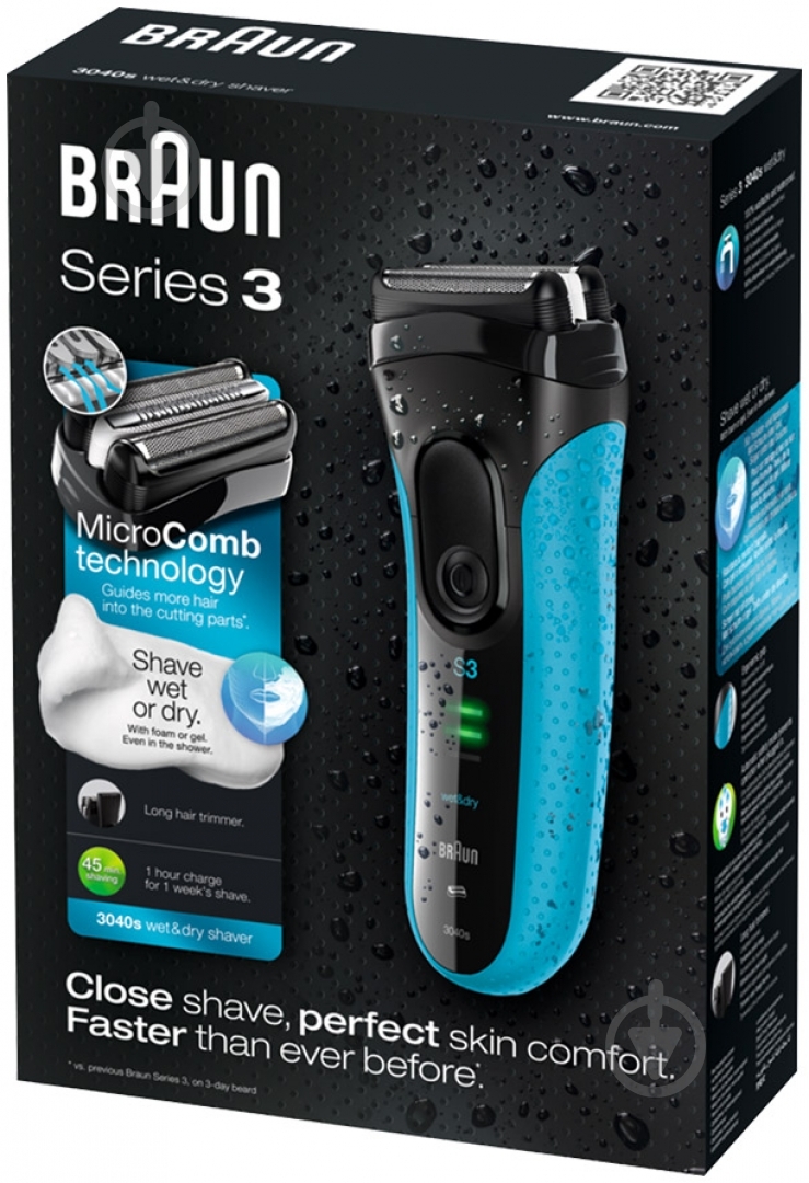 Электробритва Braun Series 3 3040 - фото 4