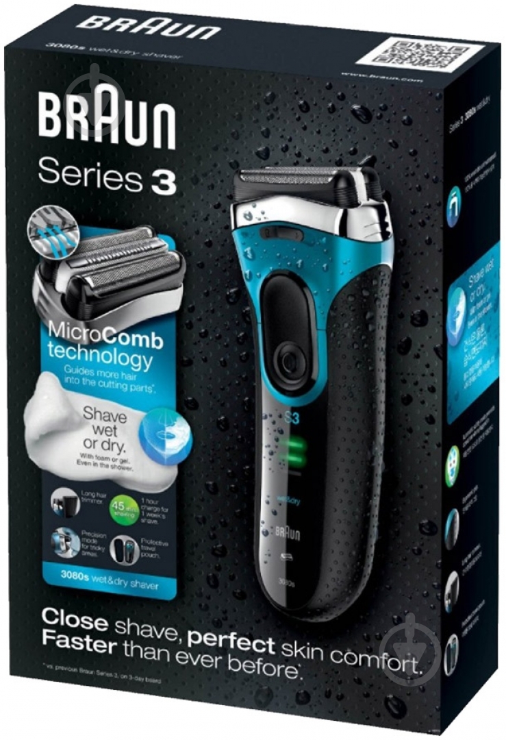 Электробритва Braun Series 3 3080 - фото 4 Электробритва Braun Series 3 3080 - фото 4