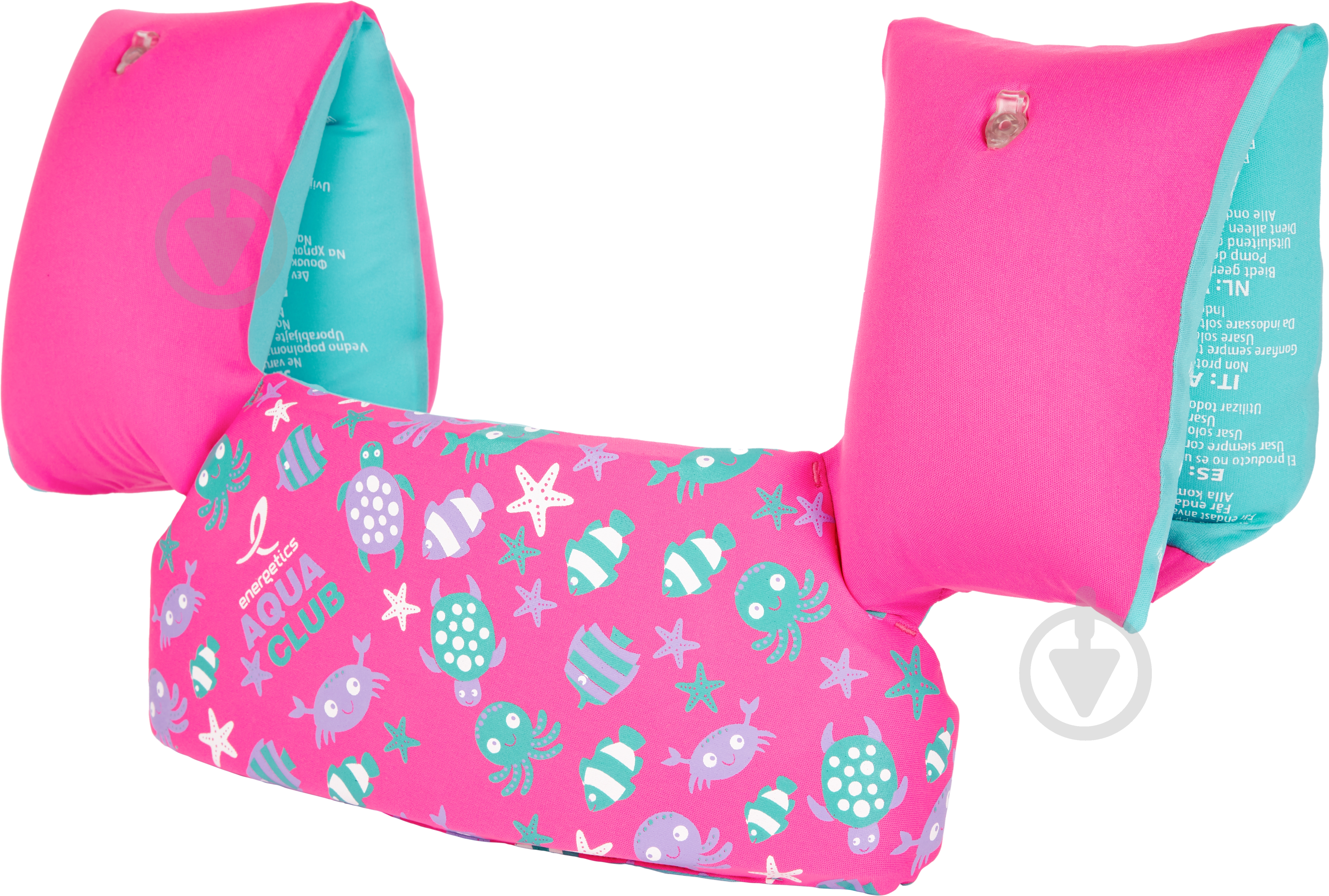 Нарукавники Energetics KIDS SWIM AID 414646-900391 рожевий - фото 1