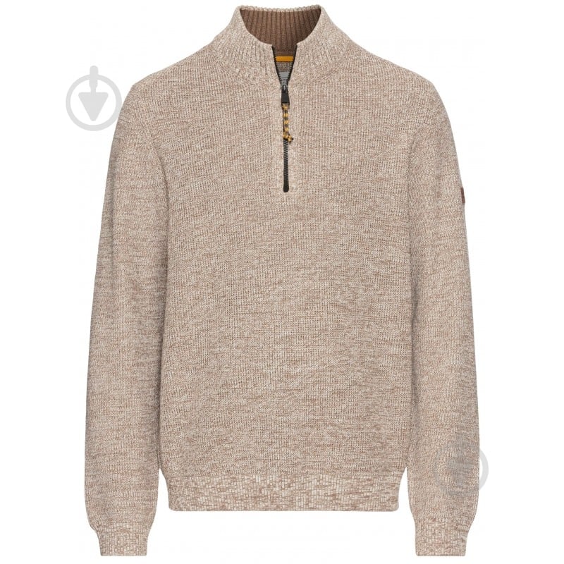 Свитер Camel Active Troyer 1/1Arm 409530-4K06-18 р.L бежевый - фото 1