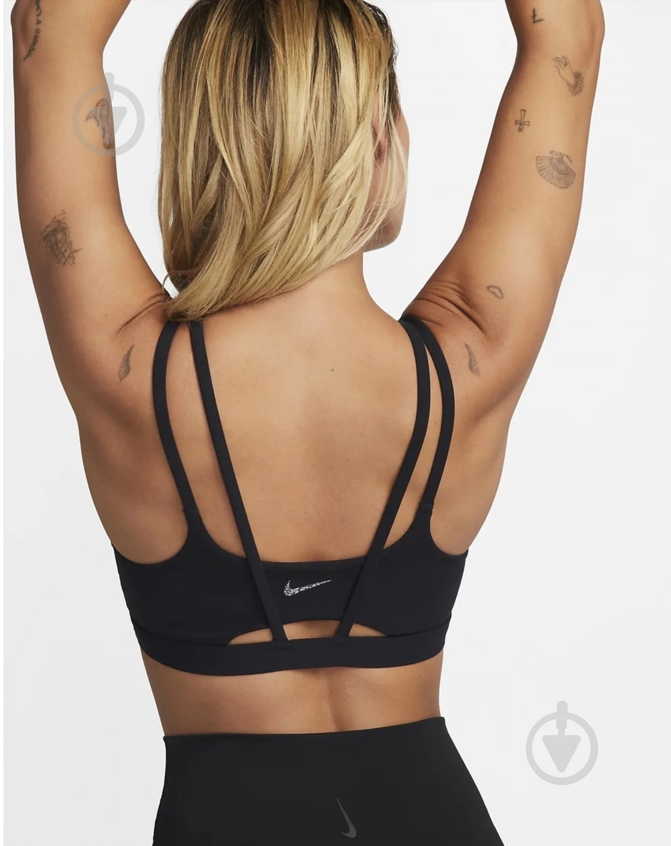 Бра Nike Alate Trace DO6608-010 р.L черный - фото 6