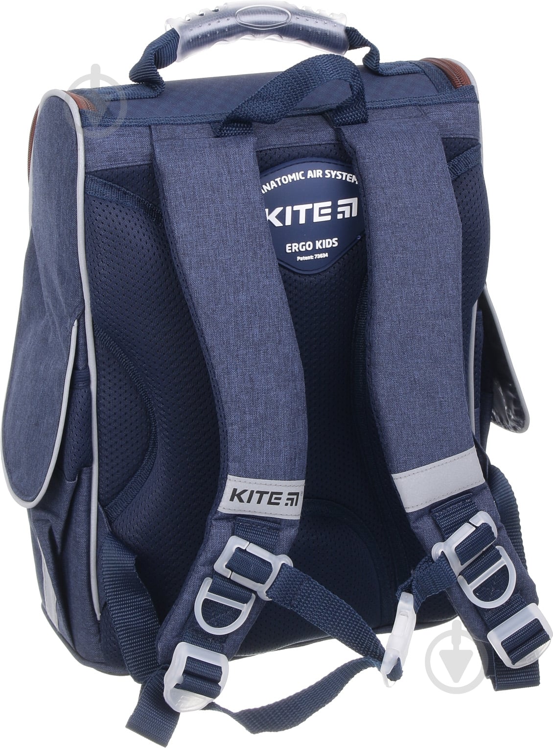 Рюкзак шкільний KITE College line blue - фото 2 Рюкзак шкільний KITE College line blue - фото 2