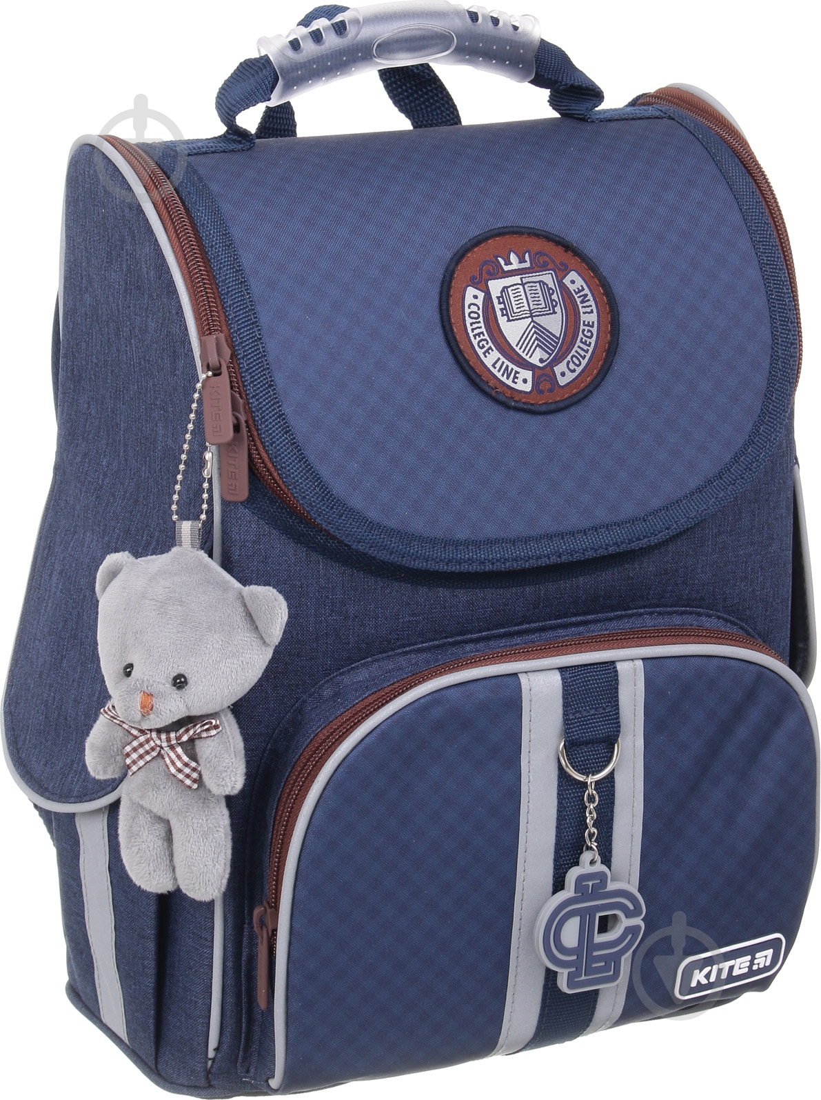 Рюкзак шкільний KITE College line blue - фото 1 Рюкзак шкільний KITE College line blue - фото 1