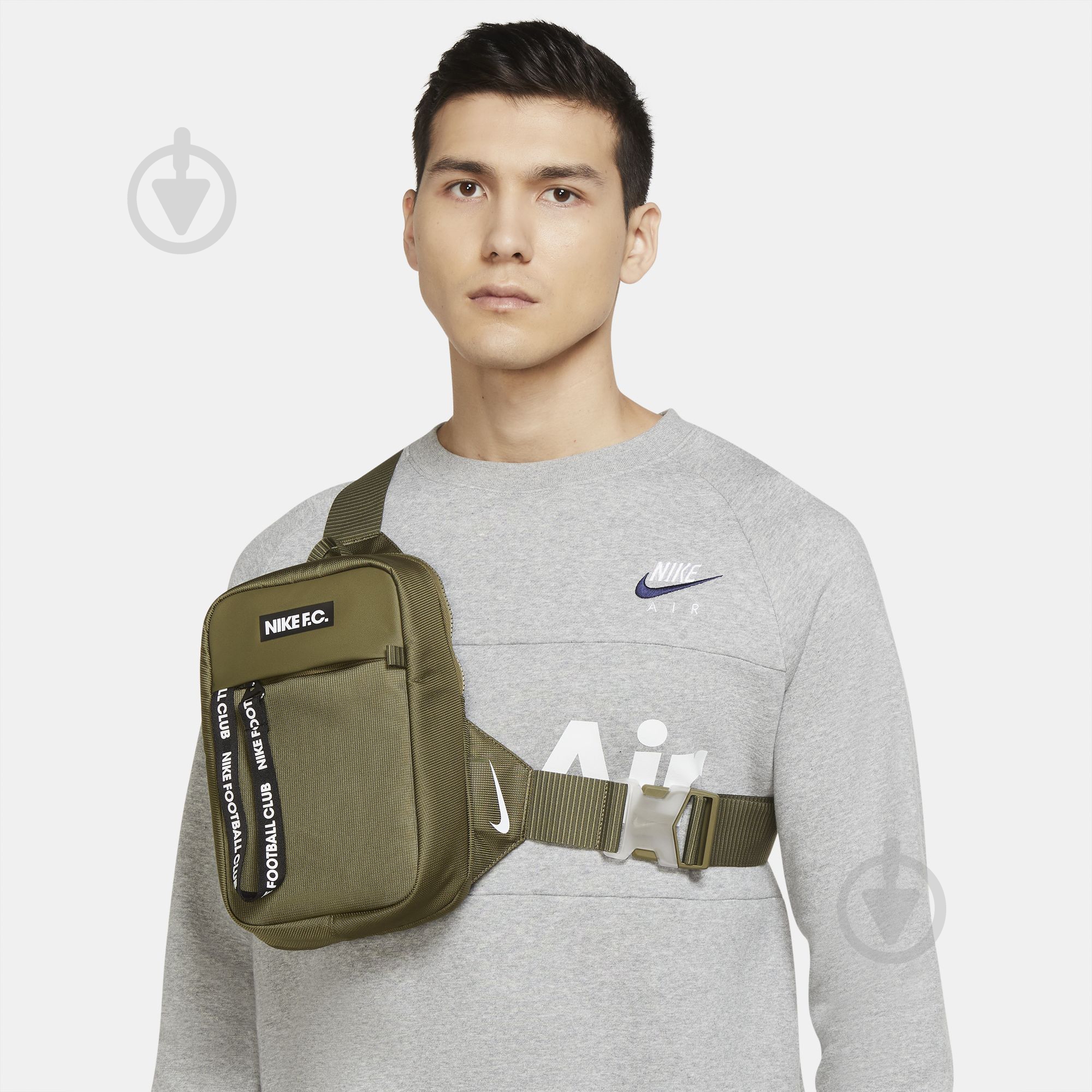 Рюкзак Nike F.C. CU8098-222 оливковый - фото 3
