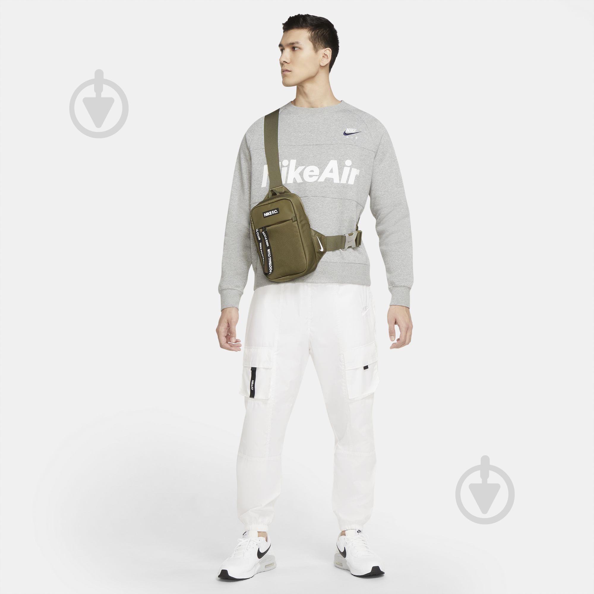 Рюкзак Nike F.C. CU8098-222 оливковый - фото 8