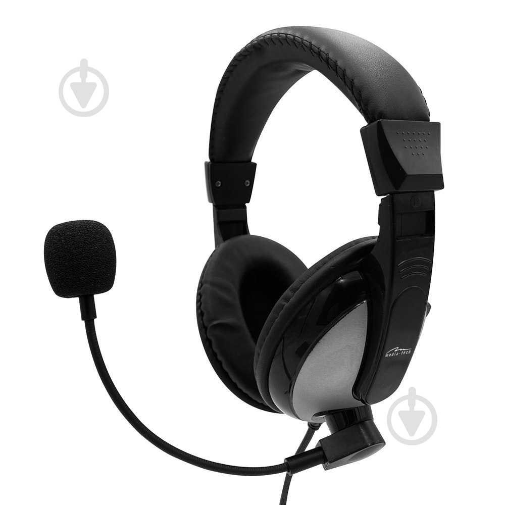 Наушники Media-Tech Turdus Pro black (MT3603) - фото 2 Наушники Media-Tech Turdus Pro black (MT3603) - фото 2