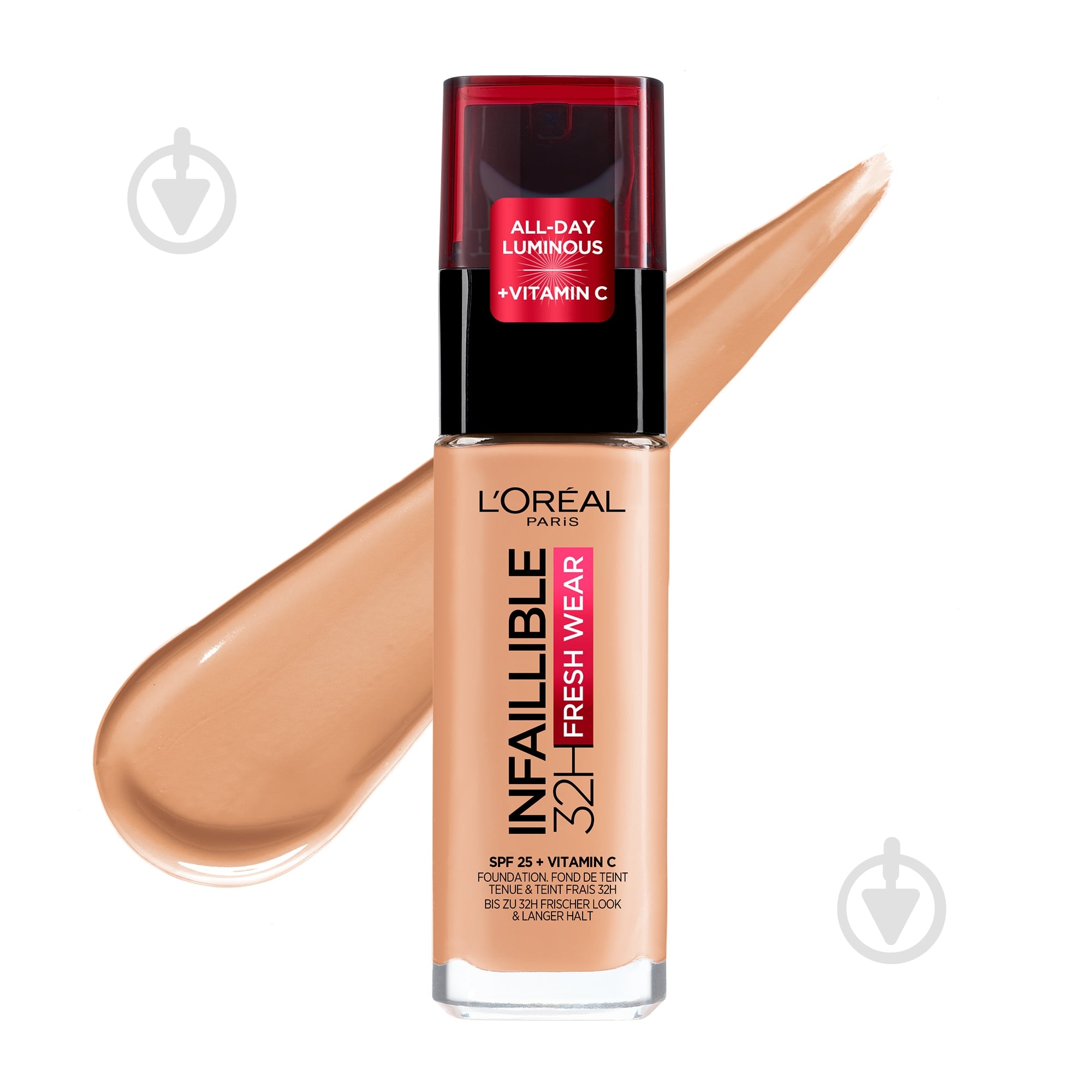 Тональная основа L'Oreal Paris Infallible 200 natural beige 30 мл - фото 1