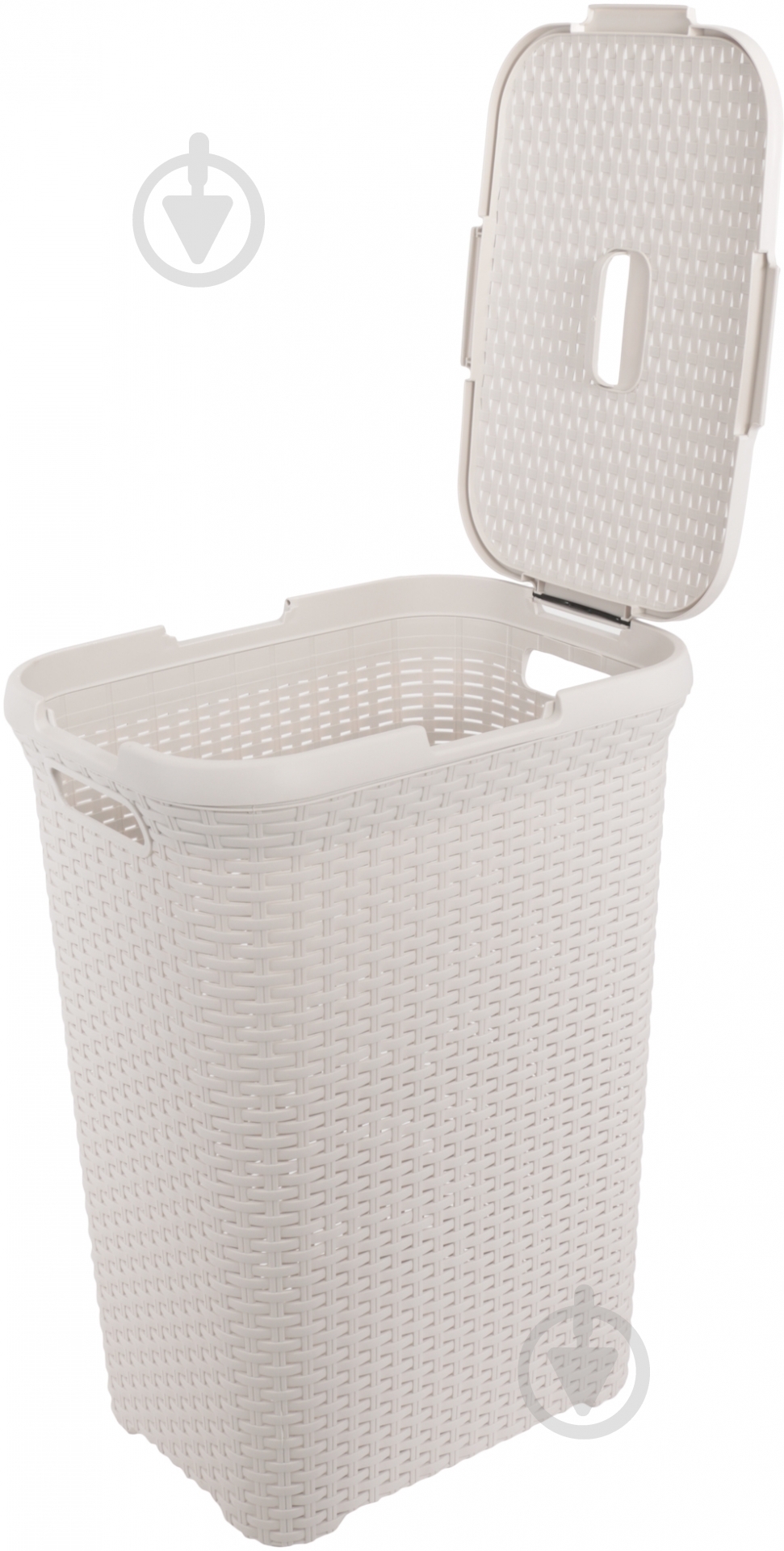 Кошик для білизни Curver Rattan style 189207 60 л кремовий - фото 3