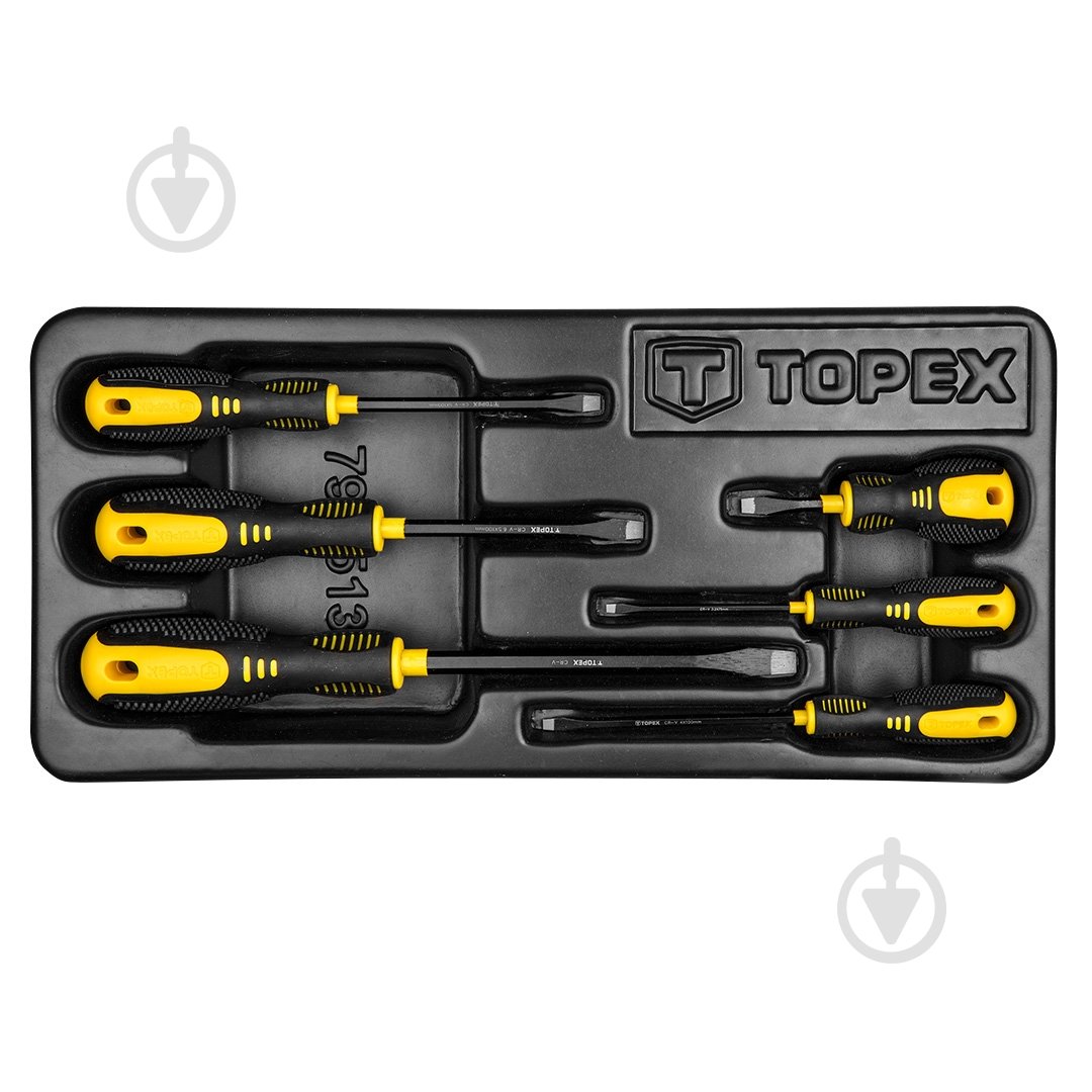 Набір викруток Topex 79R513 - фото 1 Набір викруток Topex 79R513 - фото 1