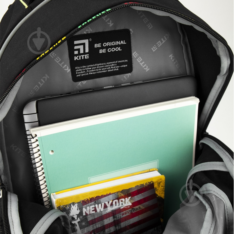 Рюкзак школьный KITE Education K20-814L-2 - фото 11