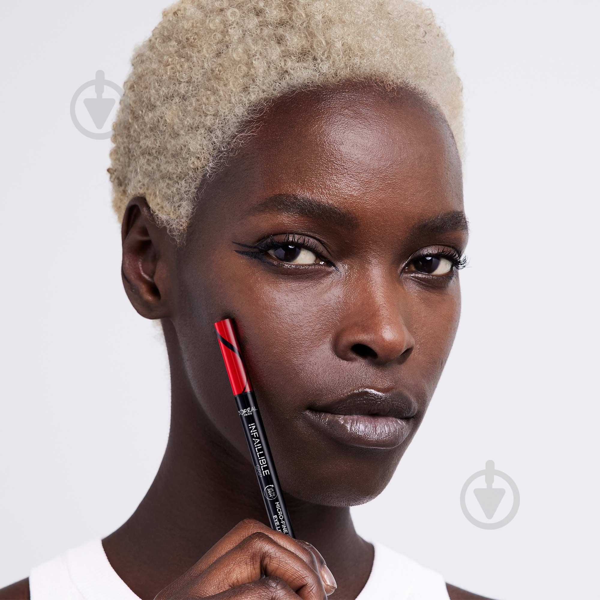 Подводка-фломастер L'Oreal Paris Infallible Microfine черный 9 г - фото 6