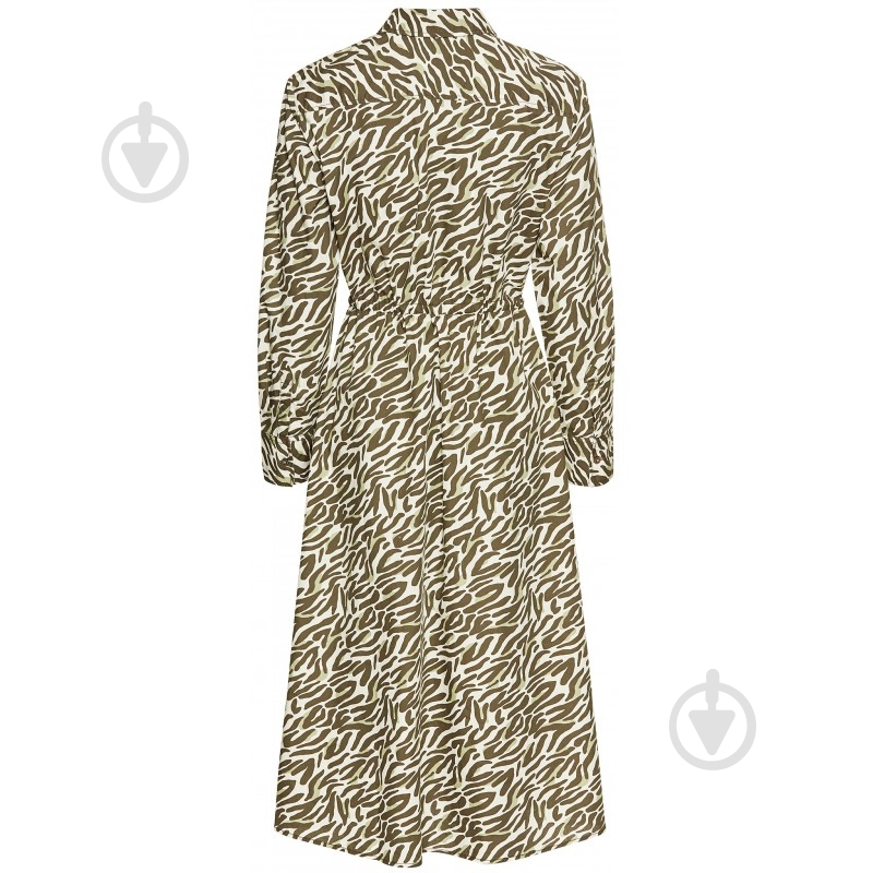 Платье Camel Active 391600-5S62-94 р.M хаки с белым - фото 2 Платье Camel Active 391600-5S62-94 р.M хаки с белым - фото 2