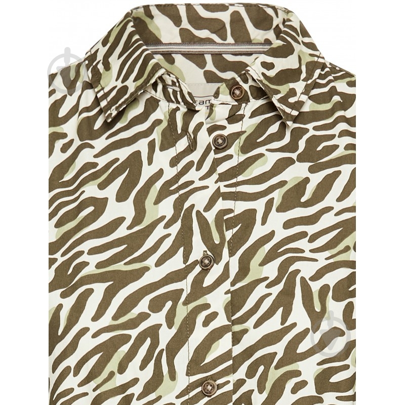 Платье Camel Active 391600-5S62-94 р.M хаки с белым - фото 3 Платье Camel Active 391600-5S62-94 р.M хаки с белым - фото 3