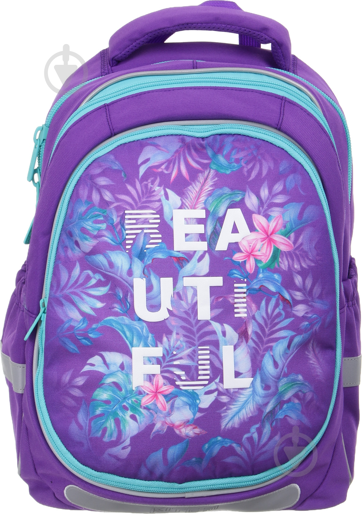 Ранец школьный KITE Education Beautiful tropics - фото 3