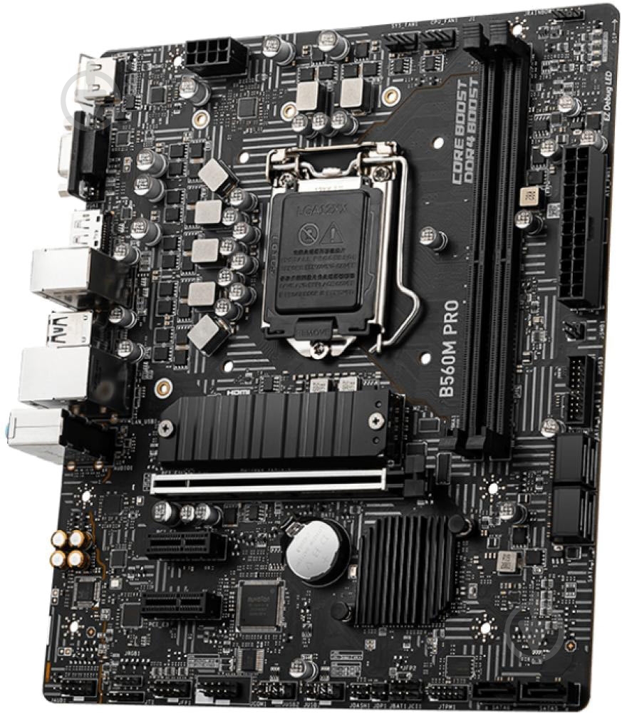Материнская плата MSI B560M PRO (Socket 1200, Intel B560, mirco ATX) - фото 3 Материнская плата MSI B560M PRO (Socket 1200, Intel B560, mirco ATX) - фото 3