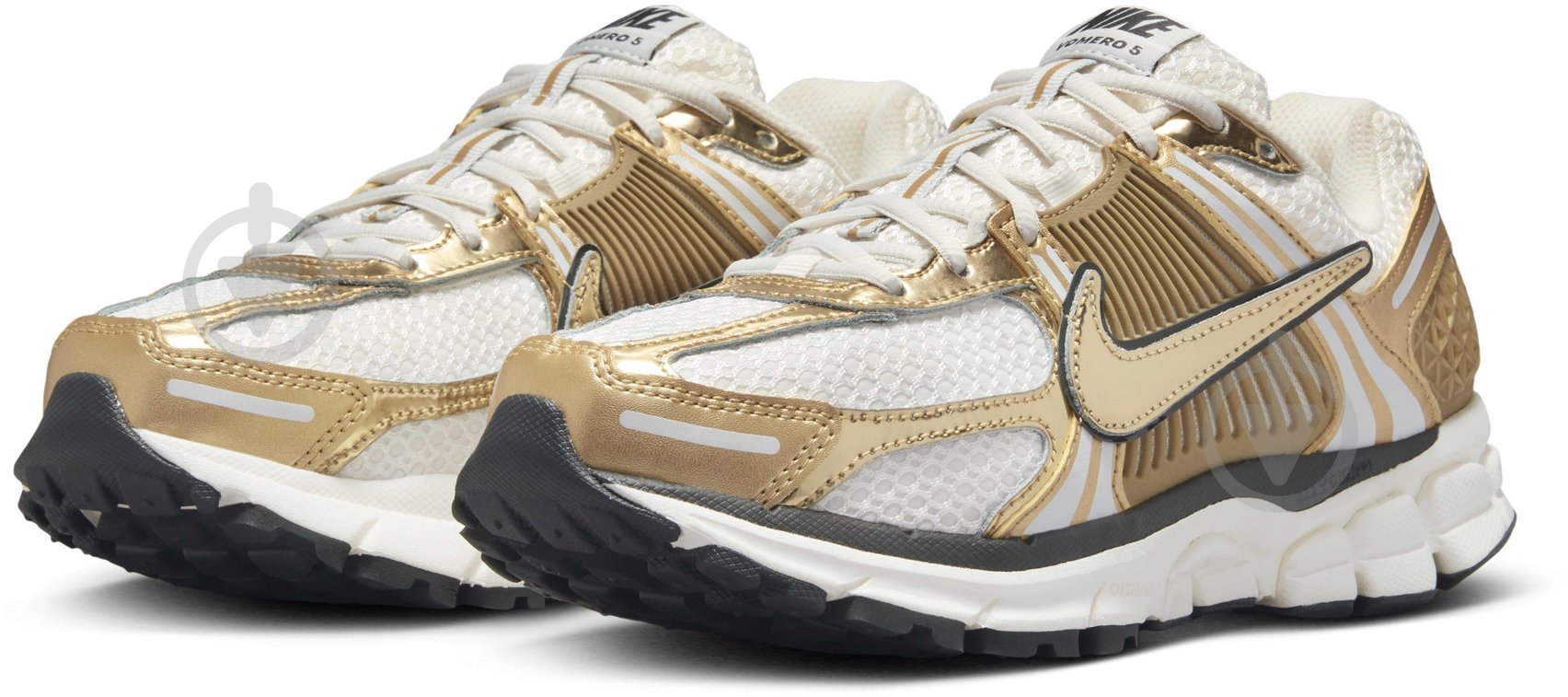 Кроссовки женские демисезонные Nike W ZOOM VOMERO 5 GLD HF7723-001 р.41 бело-золотые - фото 3 Кроссовки женские демисезонные Nike W ZOOM VOMERO 5 GLD HF7723-001 р.41 бело-золотые - фото 3