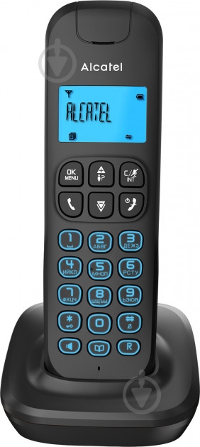 Радиотелефон Alcatel E192 Duo Black - фото 1