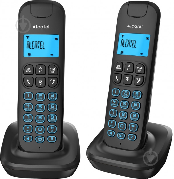 Радиотелефон Alcatel E192 Duo Black - фото 3