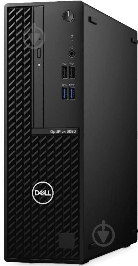 Комп'ютер Dell OptiPlex 3080 SFF (N016O3080SFF) black - фото 1