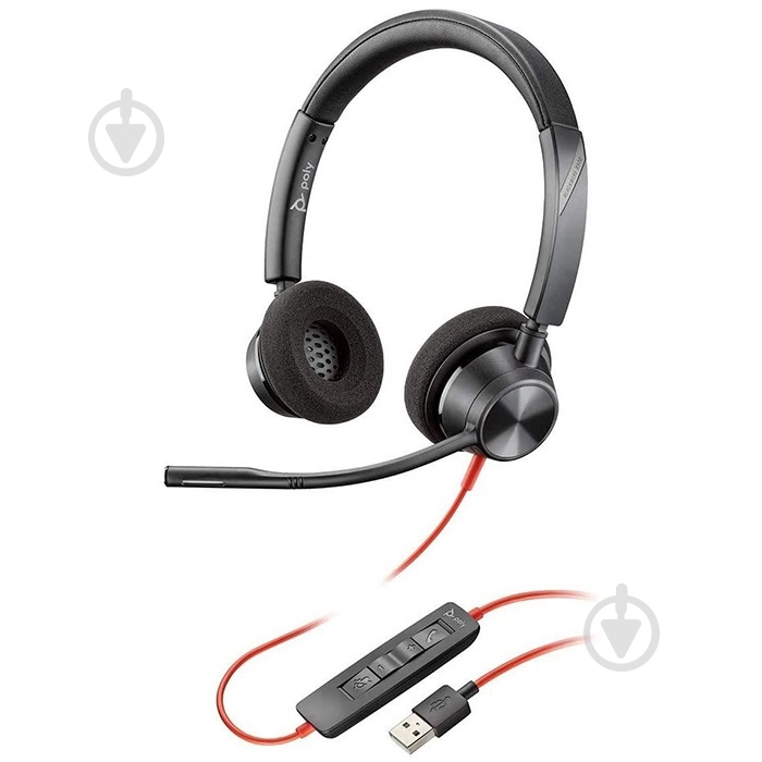 Навушники Plantronics Blackwire 3320 black (213934-01) - фото 2 Навушники Plantronics Blackwire 3320 black (213934-01) - фото 2