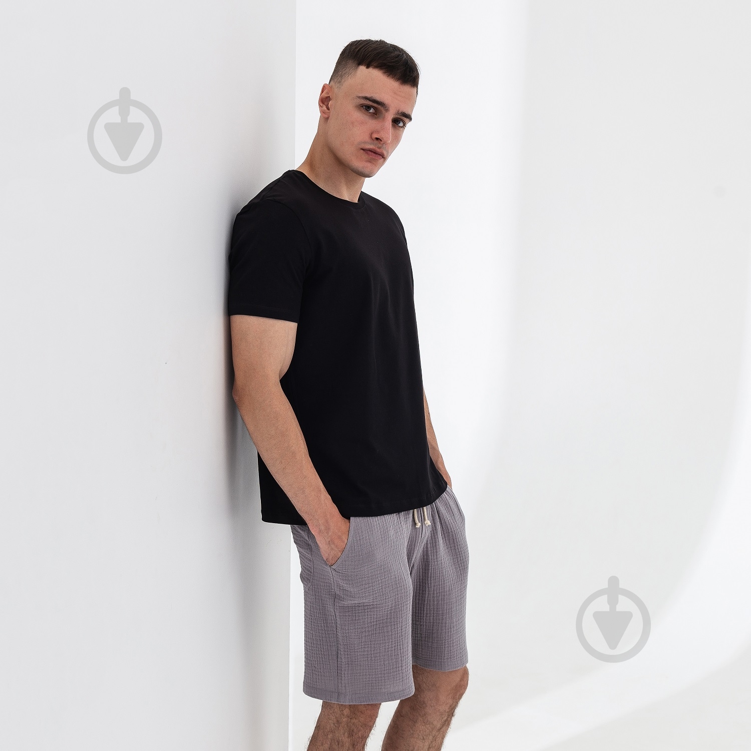 Шорты German Volf 23041 р. L серый - фото 1