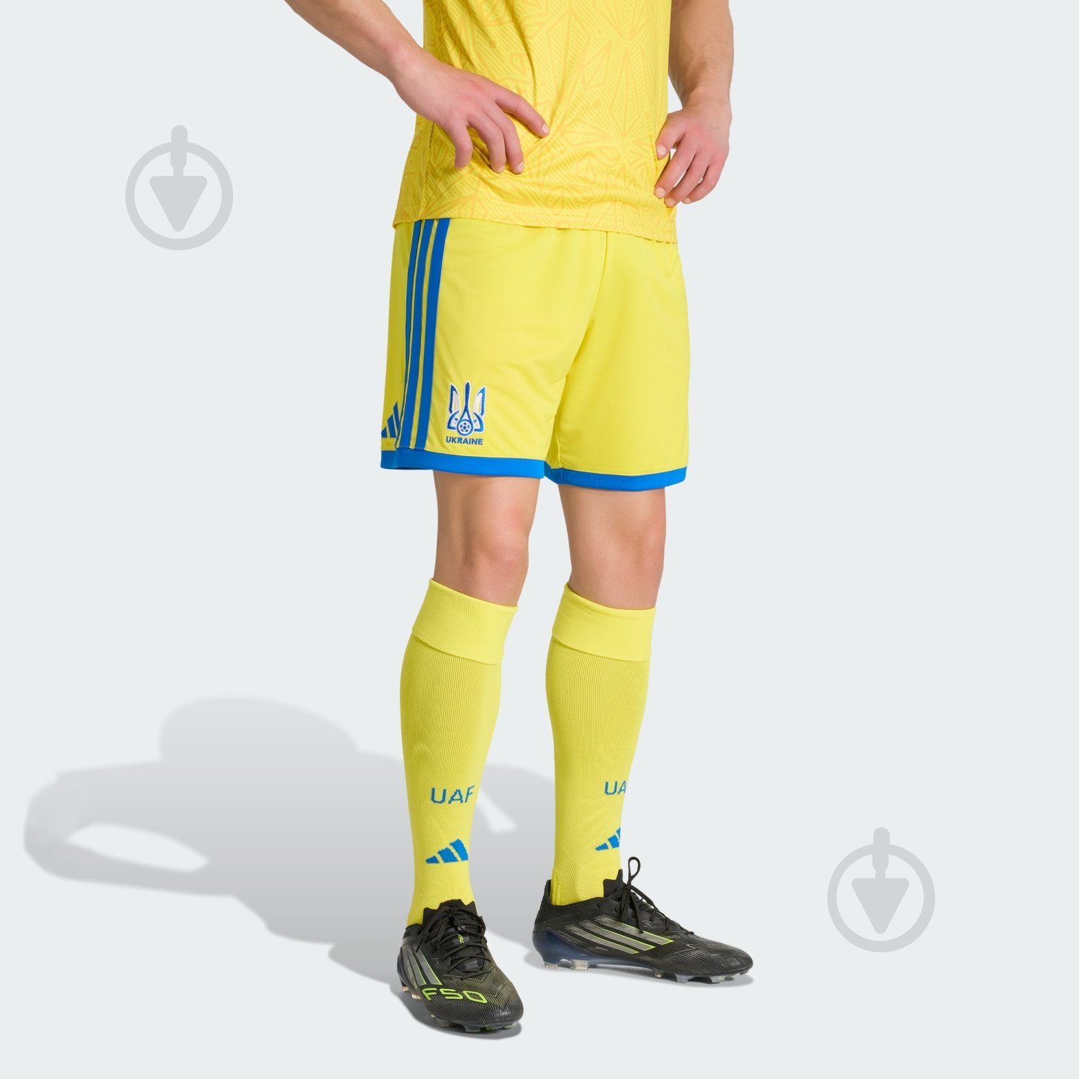 Шорты Adidas UAF Shorts JZ4625 р. S желтый - фото 1 Шорты Adidas UAF Shorts JZ4625 р. S желтый - фото 1