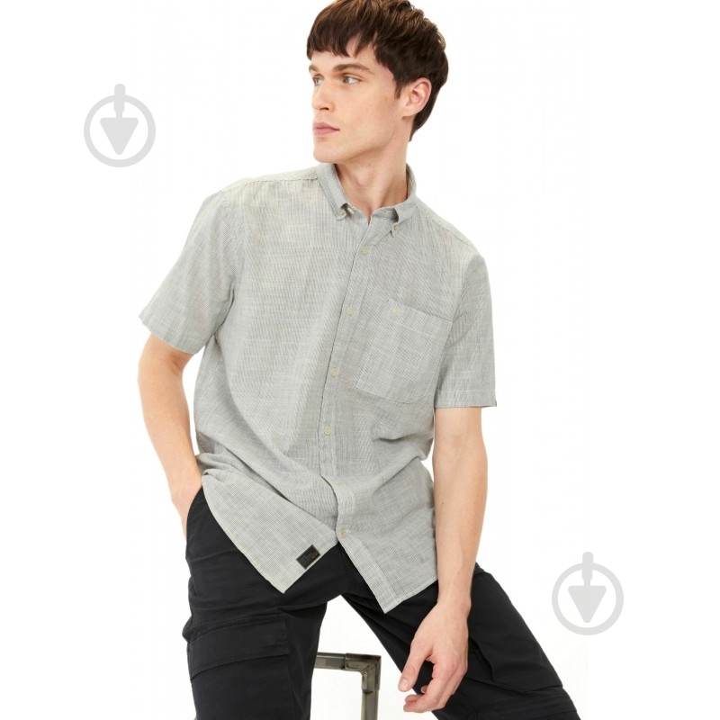 Тенниска Camel Active Shortsleeve Shirt 409262-5S62-03 р.M бежевый - фото 3