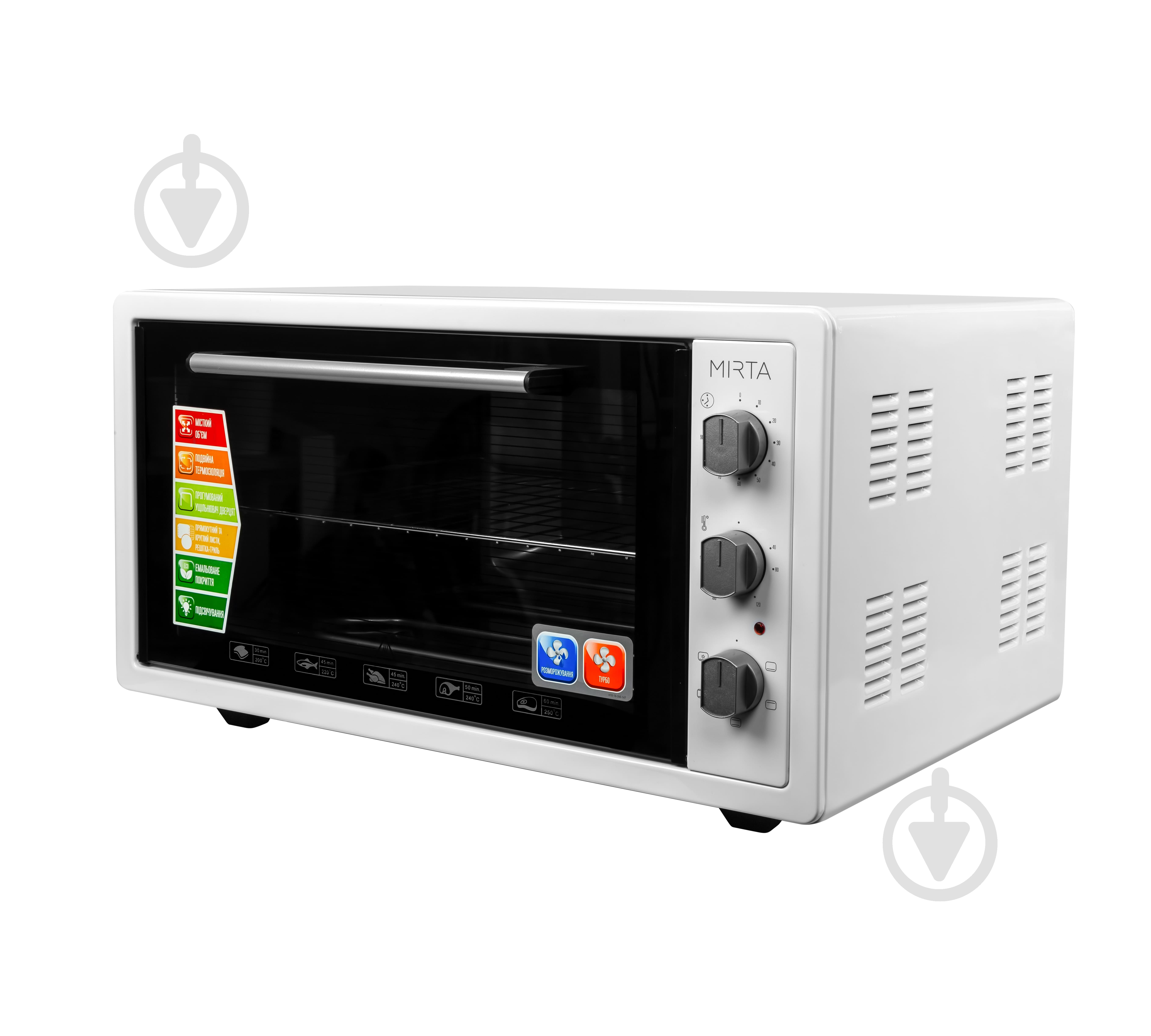 Электрическая печь Mirta MO-0145W - фото 4