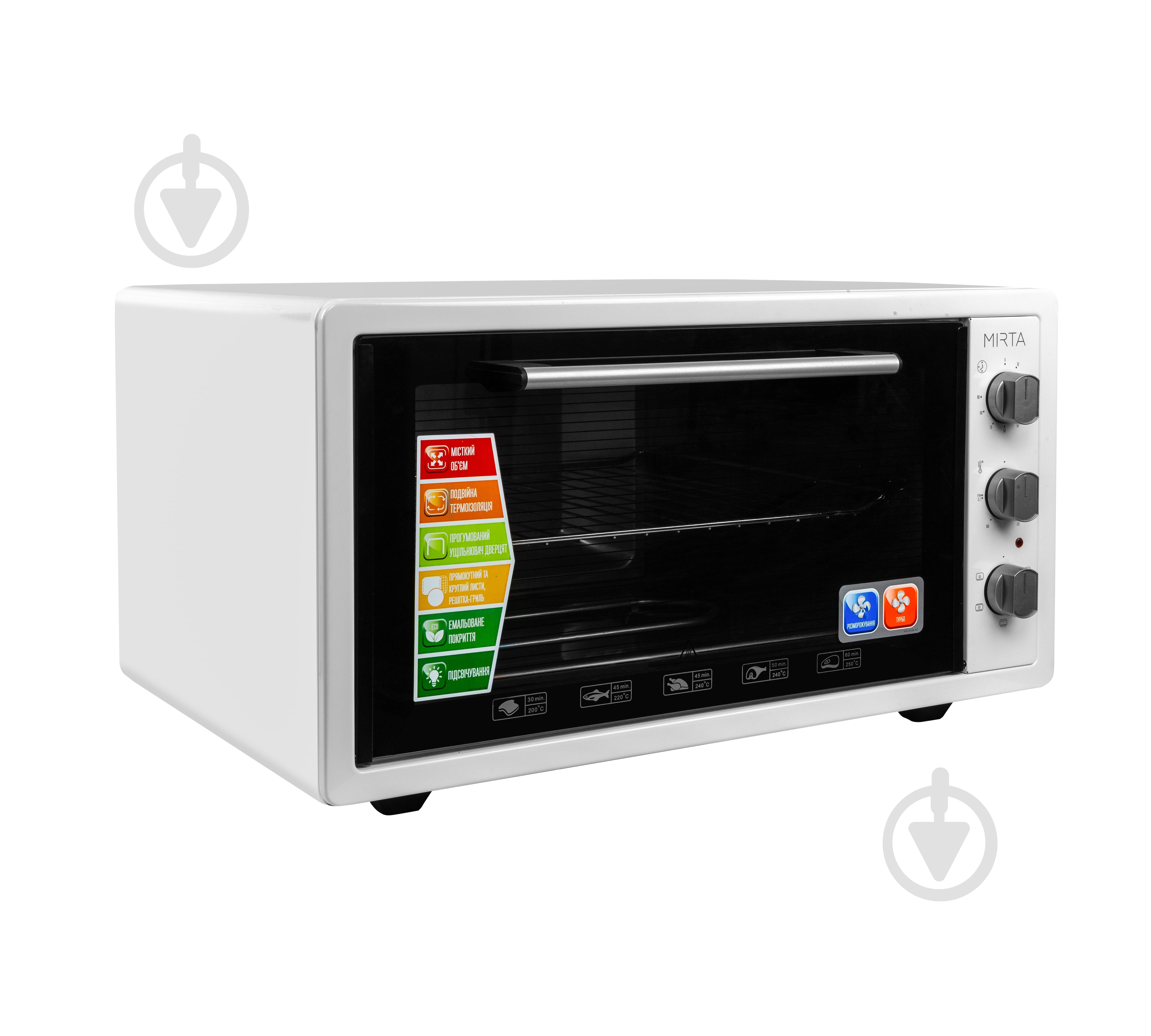 Электрическая печь Mirta MO-0145W - фото 3