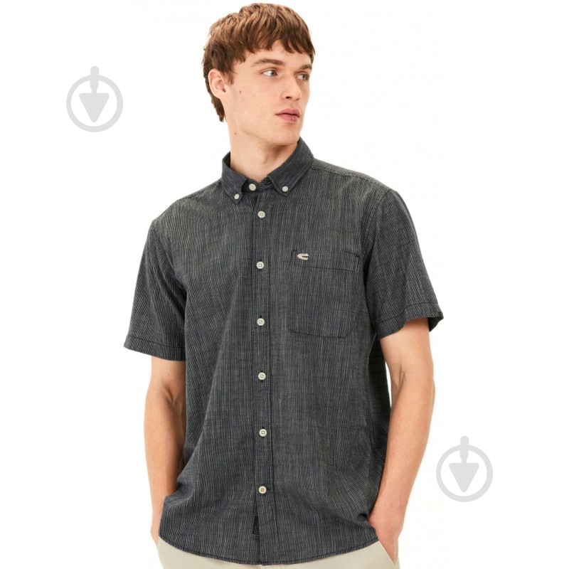 Теніска Camel Active Shortsleeve Shirt 409262-5S62-48 р.M темно-синій - фото 1