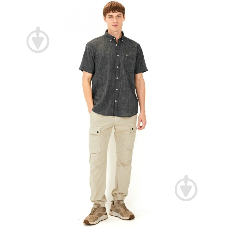 Теніска Camel Active Shortsleeve Shirt 409262-5S62-48 р.M темно-синій - фото 4