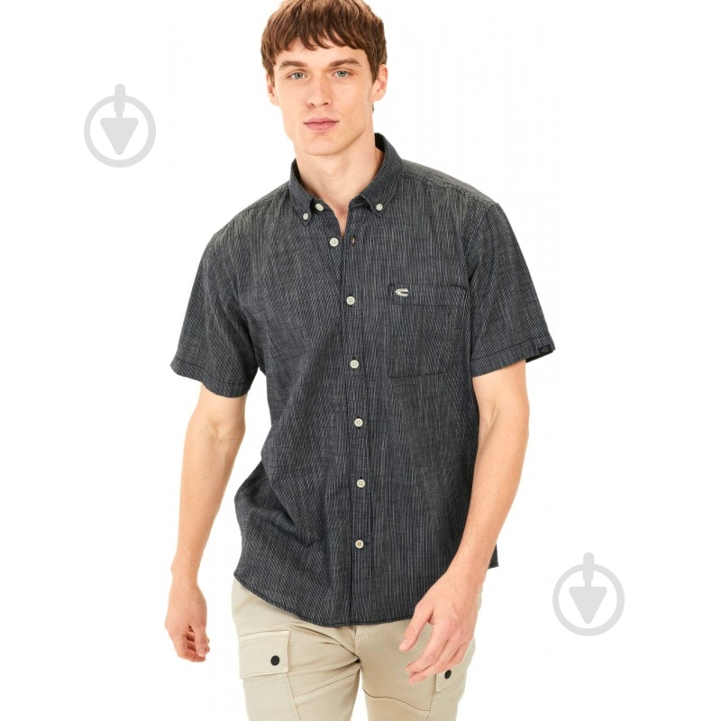 Тенниска Camel Active Shortsleeve Shirt 409262-5S62-48 р.XL темно-синий - фото 3 Тенниска Camel Active Shortsleeve Shirt 409262-5S62-48 р.XL темно-синий - фото 3