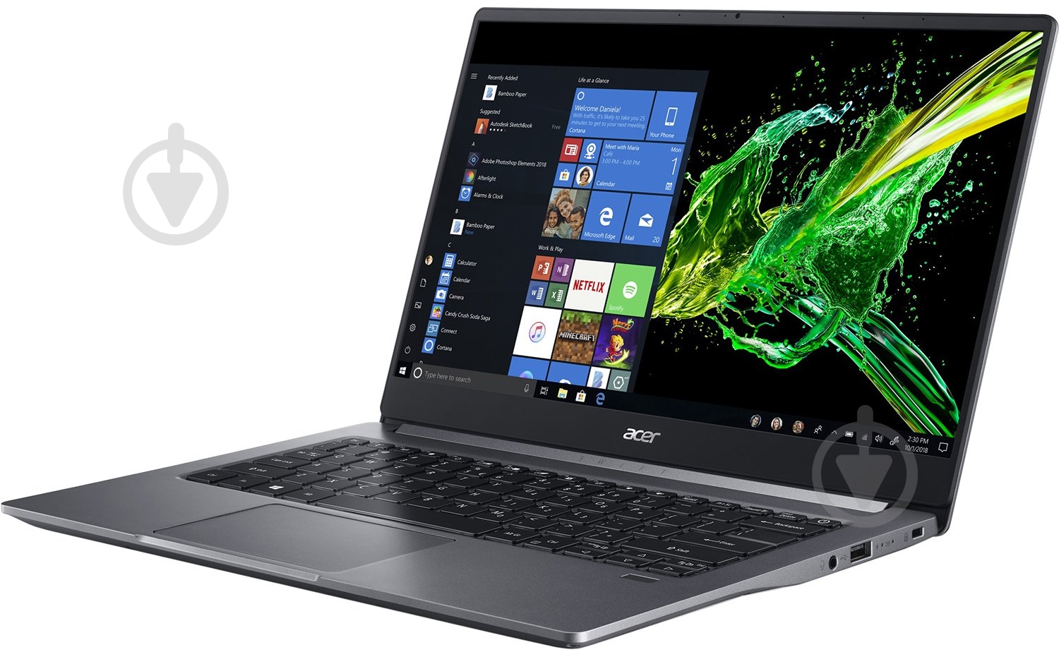 Ноутбук Acer Swift 3 SF314-57G 14" (NX.HJEEU.016) black - фото 3 Ноутбук Acer Swift 3 SF314-57G 14" (NX.HJEEU.016) black - фото 3