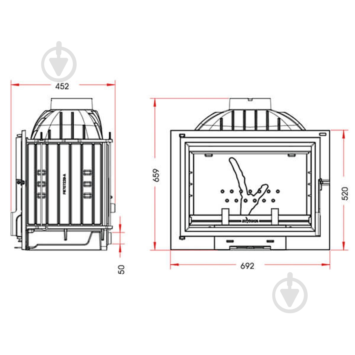 Топка для камина Invicta PHILOS - фото 3