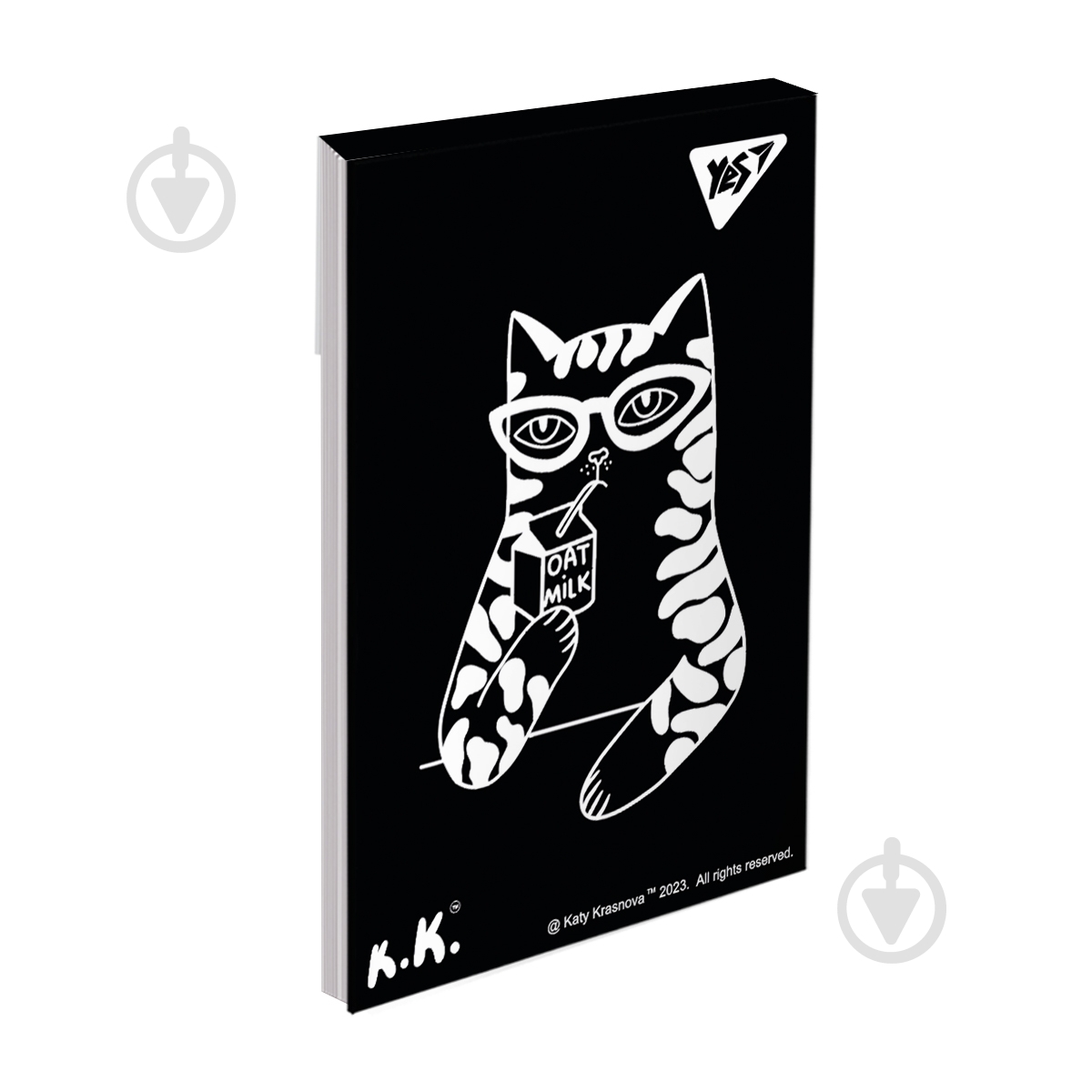 Блокнот YES А7 Tattoo cats 48 лист. клетка - фото 5